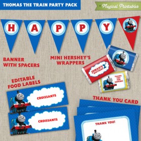 Thomas The Train Printable Party Package